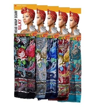 MAGIC GOLD Head Wrap Scarf Silky  #19 SCF99589