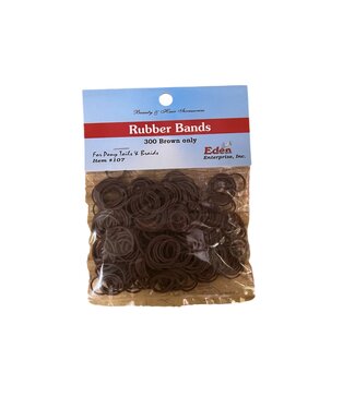 Magic Collection Rubber Band 275pk Brown