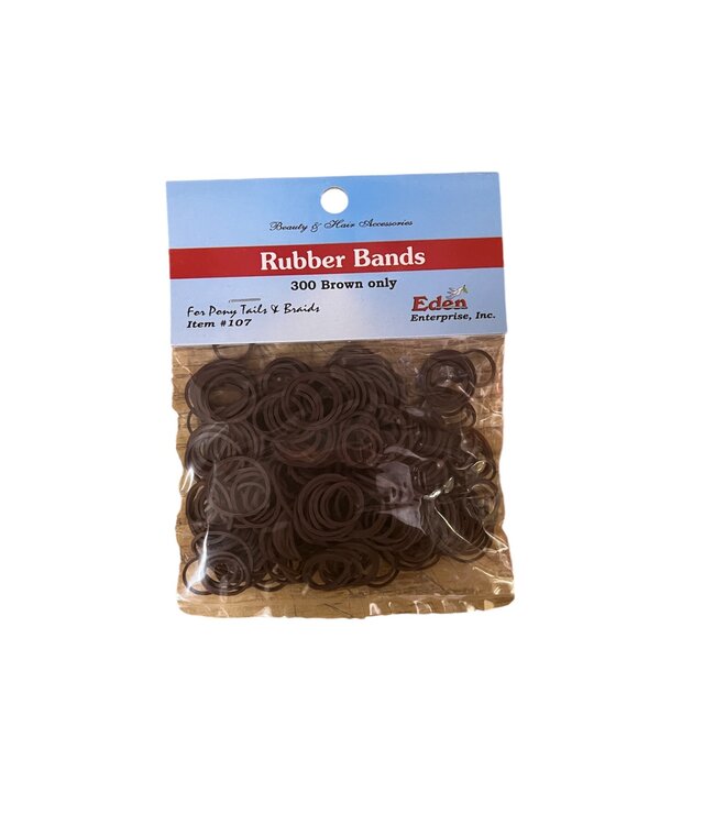 Magic Collection Rubber Band 275pk Brown