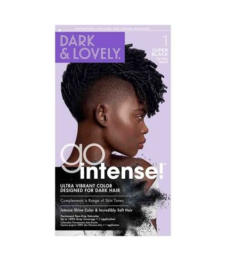 Dark & Lovely Go Intense Hair Color #1 Super Black