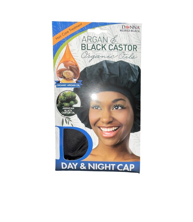 Donna Argan Day & Night Cap (Black)