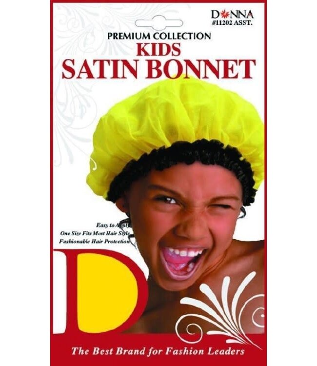 Donna Kid's Satin Bonnet #11202 - Assorted