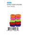 Donut Ponytail Holder #4008 (10 pc assorted colors)