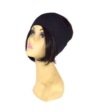 Magic Collection Plain Head Band L 4865 Blk Final Sale