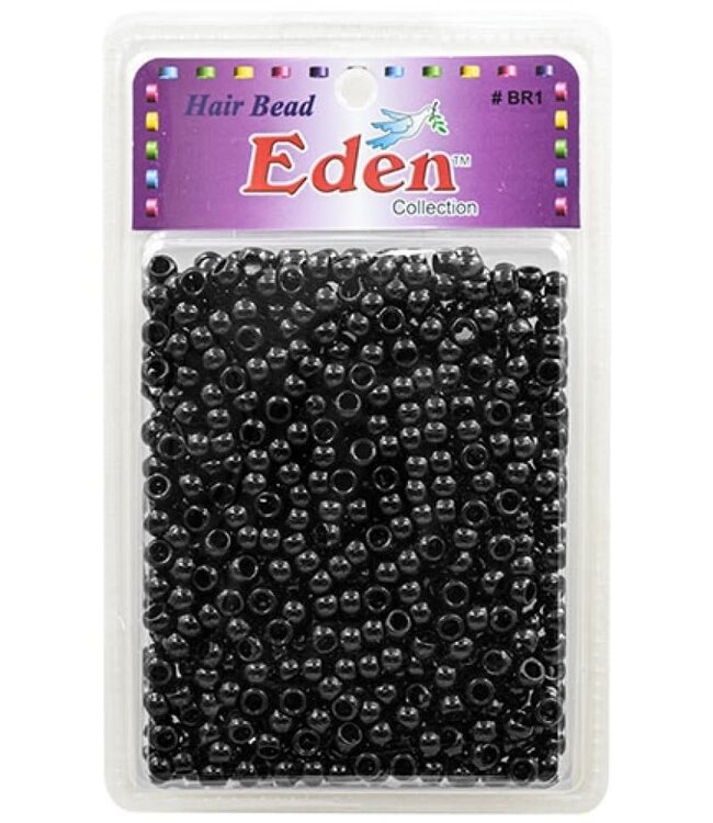 Eden SM Blister Round Beads  BR1-BK