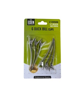 Eden Duck Bill Clips #03506