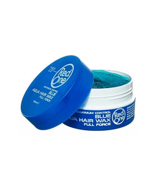 Red One Aqua Hair Gel Wax - Blue 150ml