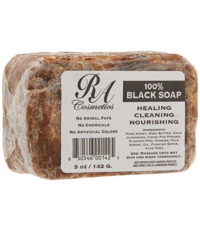 RA Cosmetics Black Soap Bar 5oz