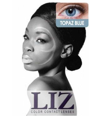 Hollywood Beauty Liz Lens Topaz Blue