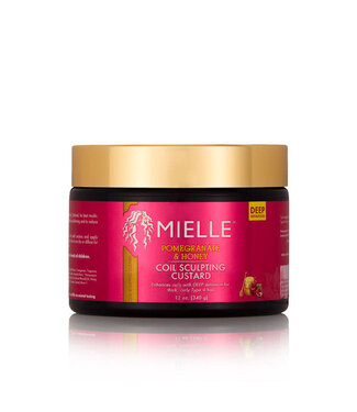 Mielle Organics Pomegranate & Honey Coil Sculpting  Custard 12oz