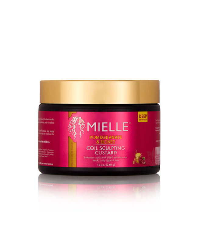 Mielle Organics Pomegranate & Honey Coil Sculpting  Custard 12oz