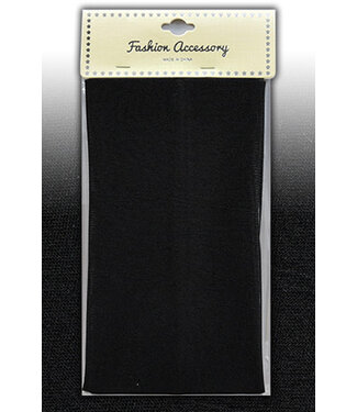 Magic Collection Head Band ( Cotton )-Wide Black #PLA04 BLK