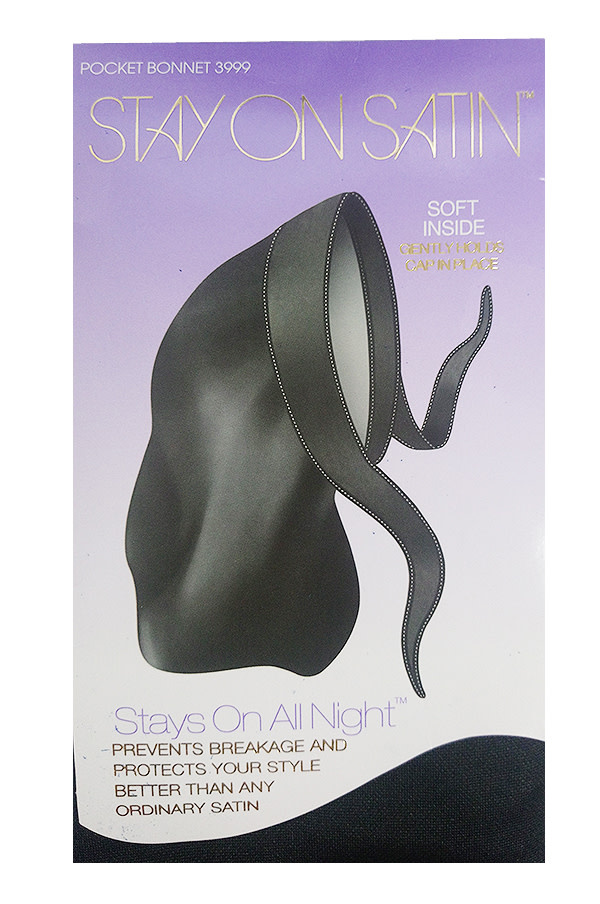 STAY ON SATIN Pocket Bonnet STAY ON SATIN Pocket Bonnet