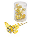 Magic Collection Stone Hair Pins ( 20/Jar ) # 6744 Butterfly