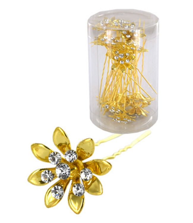 Magic Collection Stone Hair Pins Singles 6752