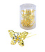 Stone Hair Pin ( 20/Jar ) #6740 Butterfly