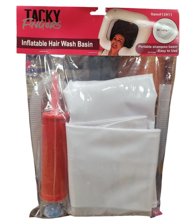 TACKY FINGERS Inflatable Hair Wash Basin
