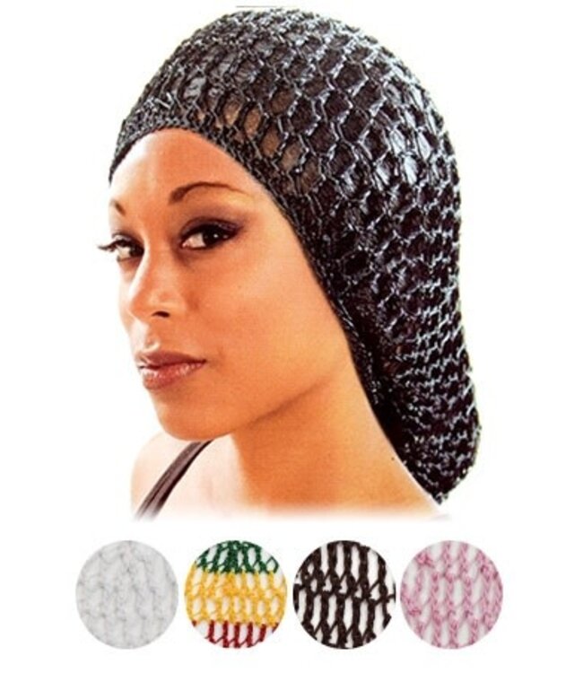 Magic Collection Thick Hair Net Large Gray #4734