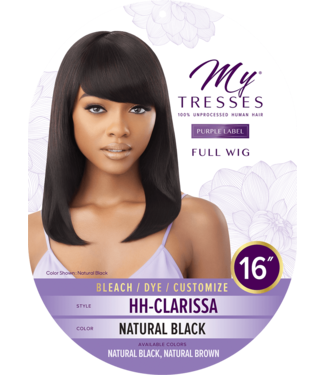 My Tresses HH-Clarissa Wig Natural Black