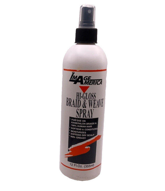 Image America Hi-Gloss Braid & Weave Spray 16z