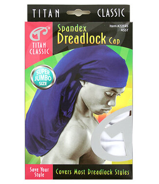 Titan Titan Spandex DreadLock Cap#22145 ASST Final Sale