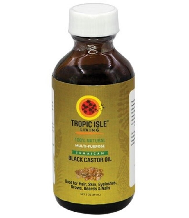 Tropic Isle Living Black Castor Oil Original 2oz