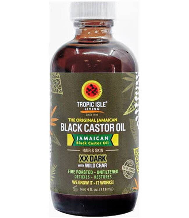 Tropic Isle Living Black Castor Oil XX Dark 4oz