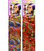Touch Down Edge Scarf Oriental Flower TES130