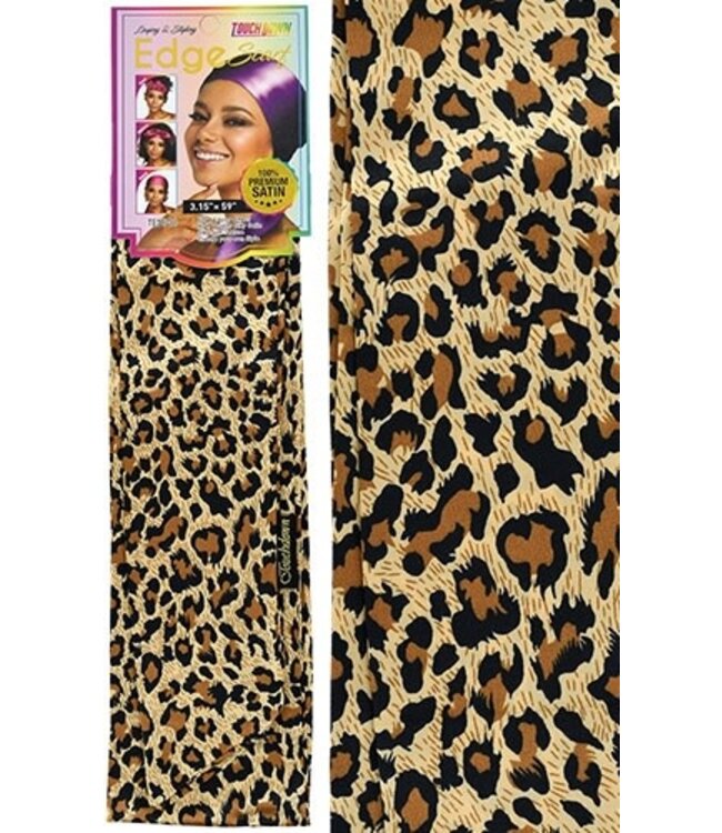 Touch Down Edge Scarf Graphic(Leopard) #TES101
