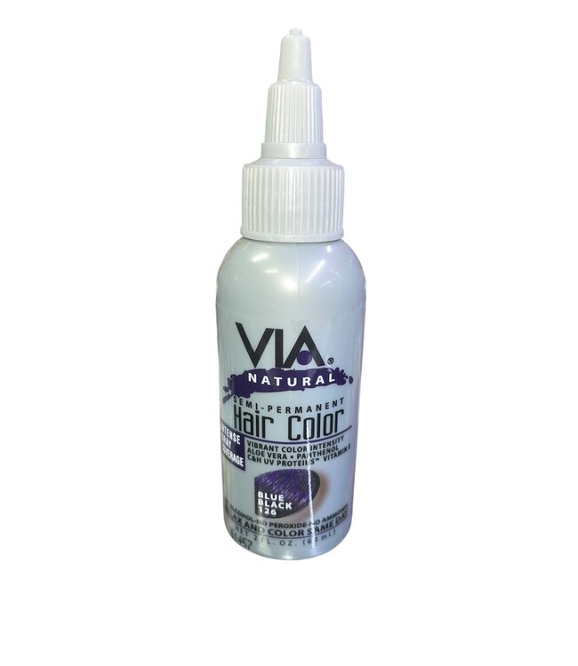 Via Hair Color Blue Black 126 2oz