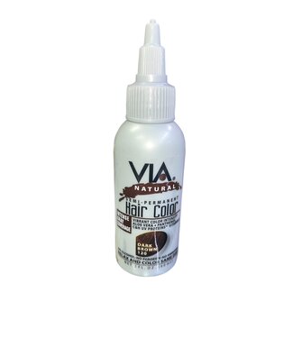 Via H/Clr Dark Brown 120 2oz