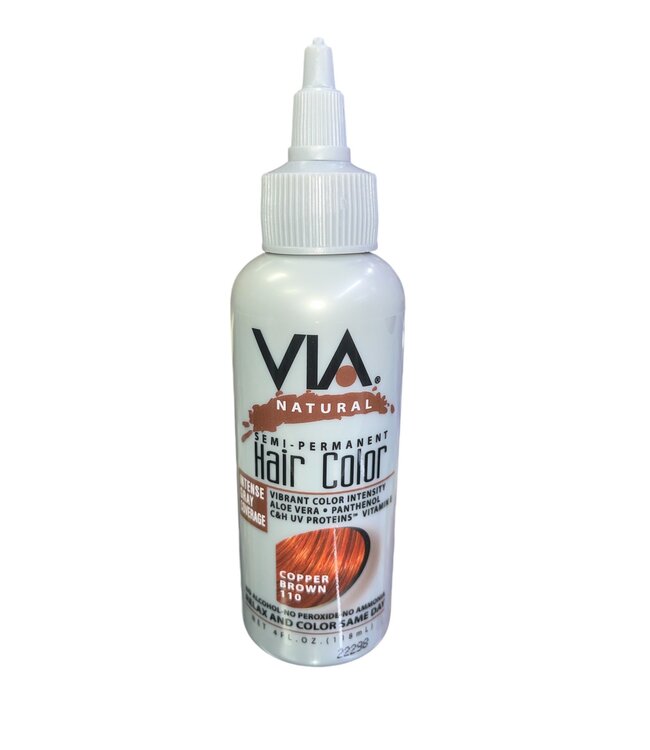 Via H/Clr Copper Brown 110 4oz