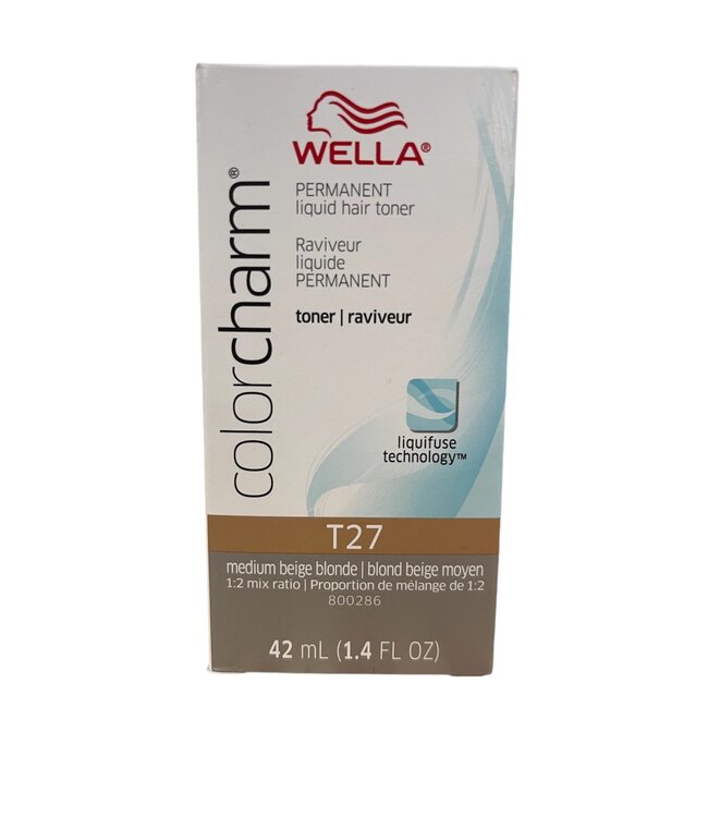 Wella Color Charm Toner  Medium Beige Blonde (#T27)