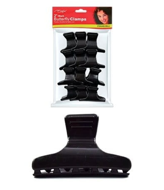 Magic Collection Butterfly Clamp 2" BU2BLA