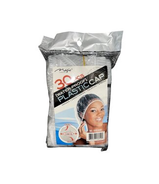 Magic Collection 30Pcs Plastic Cap Clear18051CRY