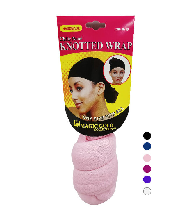 Magic Collection Knotted Wrap 0789  Assorted