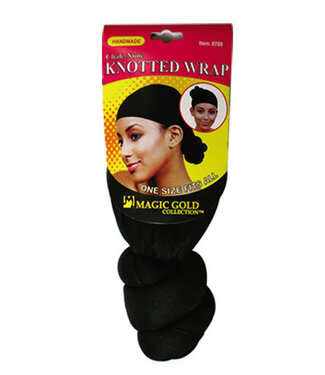 Magic Collection Knotted Wrap 0789 (2186) Black