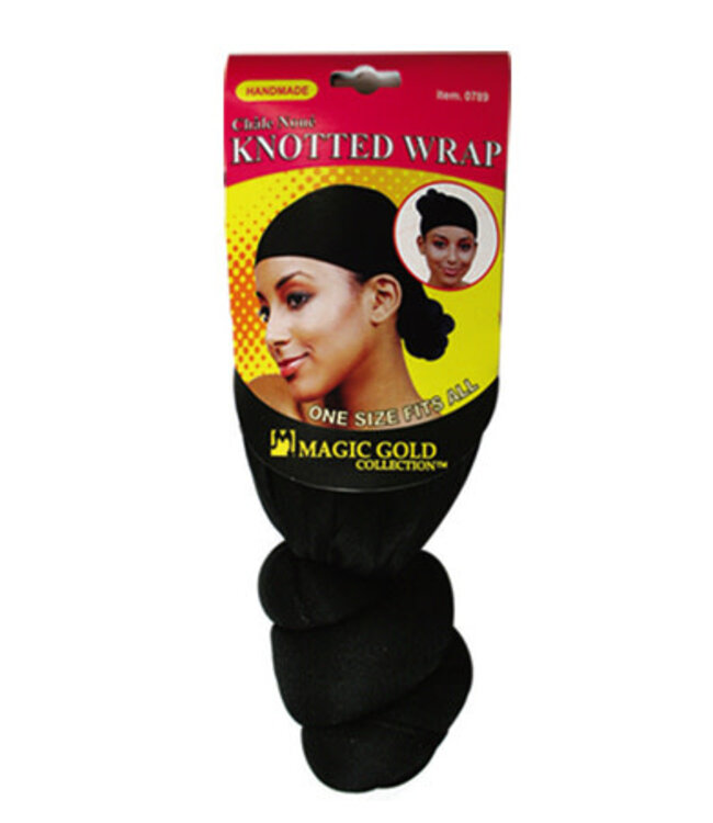 Magic Collection Knotted Wrap 0789 (2186) Black