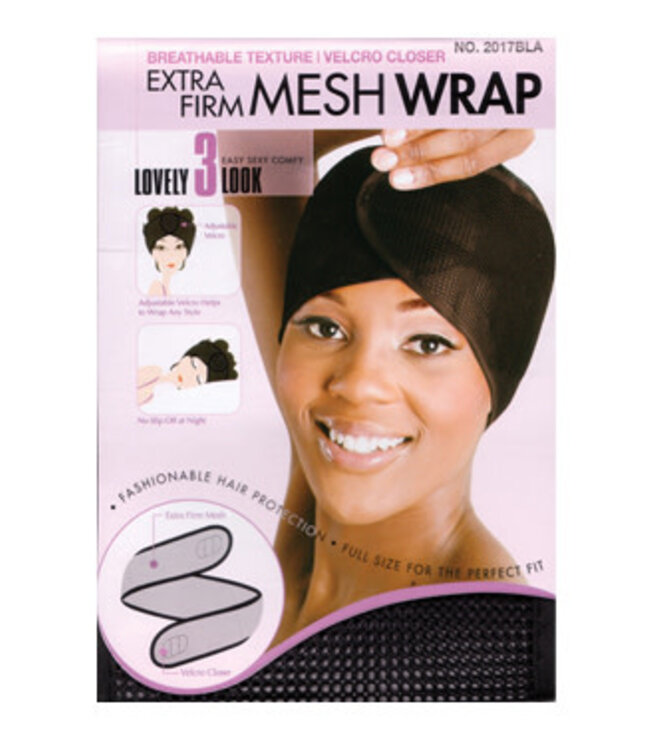 Mesh Wrap Extra Firm (#2017) - Black