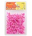 Eden Jumbo 2 Tone Color Bead Clear Assorted Tone 2BR9-Clear/HPink