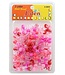 Eden Jumbo 2 Tone Color Bead Clear Assorted Tone 2BR9-Clear/Pink