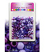 Eden Metalic XLG Medium Round Beads Purple  BR89-TPUR