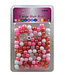 Eden XL Blister LG Round Bead Pink Tone BR89-P6AB