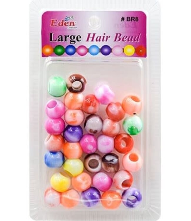 Eden LG Blister Round Beads  ASST BR8-WAST