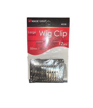Magic Collection Weave Clip Silver Size L