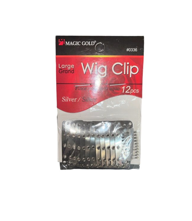 Magic Collection Weave Clip Silver Size L