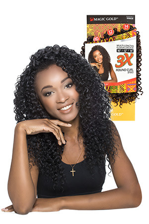Magic Gold 3X Round Curl Braid Magic Gold 3X Round Curl Braid