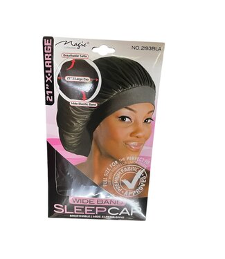 Magic Collection Wide Band Sleep Cap 2193 BLA