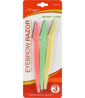 Magic Collection Eyebrow Razor (3pcs)