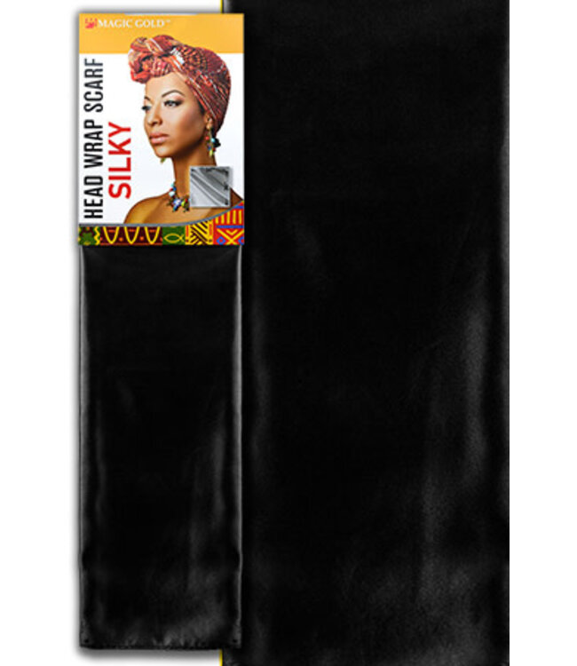 MAGIC GOLD Head Wrap Scarf Silky #32 #SCF99602